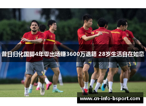 昔日归化国脚4年零出场赚3600万退籍 28岁生活自在如意